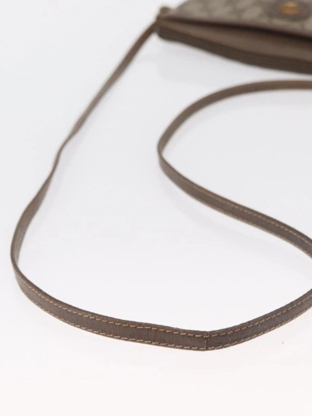 GUCCI GG Supreme Shoulder Bag PVC Beige Gold 904 02 020 Auth ep12554 - Picture 8 of 16